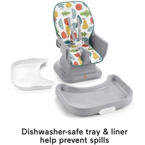 Fisher-Price Space Saver Simple Clean High Chair - multi by Fisher Price