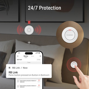 Panic Alarm Button - White by Roombanker