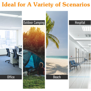 Outsunny Wide Folding Camping Cot With Carry Bag - Black and Beige by Outsunny