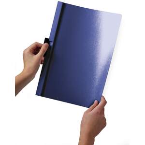 DURACLIP 30 A4 Clip Folder - Dark Blue by Durable