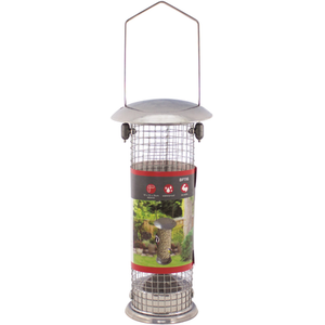 Garden Bird Feeder Set 3pc - Silver by Garden Mile