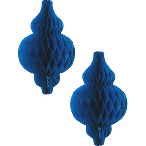Lantern Honeycombs - Navy by Peacock Supplies