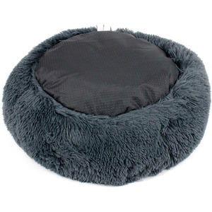 Fluffy Dog Bed in Dark Grey - Dark Grey / S by Actiaspet