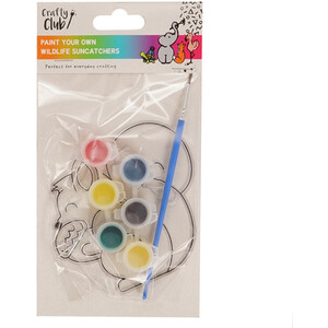 Paint Your Own Wildlife Suncatchers by Crafty Club