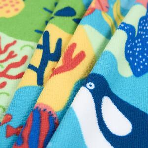 Ocean Beach Towel Microfibre - Blue by OHS