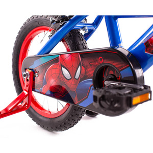 HUFFY Marvel Comics Spider-Man 14-inch Children's Bike - 24421W - Blue/Red by HUFFY
