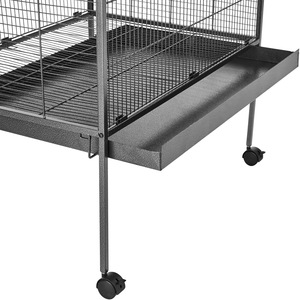 Bird Cage 168cm High - Anthracite by tectake