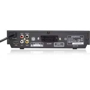 GTDVD-181 Compact Multi Region DVD Player and Karaoke Player - Black by Grouptronics