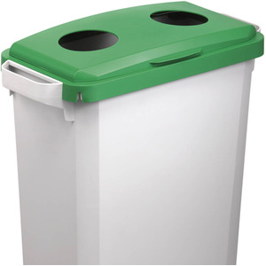 Durable DURABIN Waste Bin Lid for 60 Litre Bin - Green / 285cm by Durable