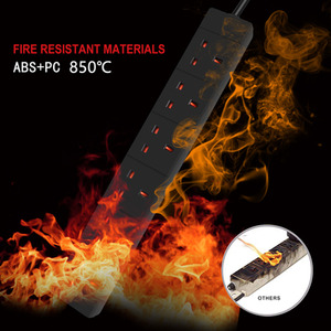 6 gang Extension Leads by ExtraStar