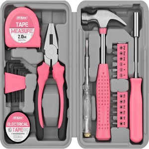 DIY Tool Kit for Home Projects - Pink
