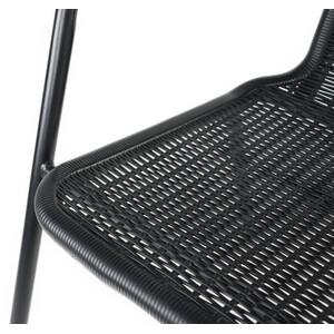 Pisa Bistro Set - Black by Outdoor Essentials
