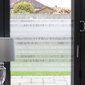 dc fix Stitches Premium Static Cling Vinyl Wrap for Windows by d-c-fix