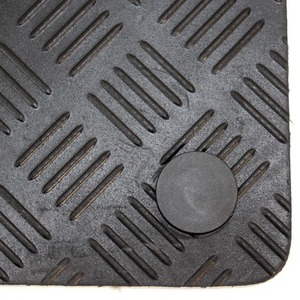 Nissan Qashqai Mk2 2014 to 2020 Tailored Rubber Car Mats 4pc Floor Set - Black by Easimat