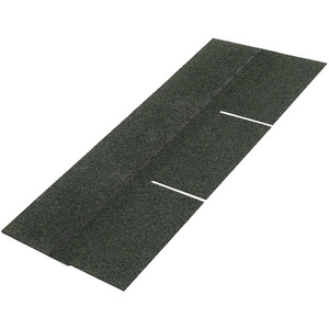 18-Pack Three-Tab Asphalt Roofing Shingles - Green by Livingandhome