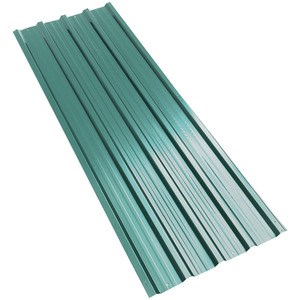 Pack of 12 Corrugated Steel Sheets by Livingandhome