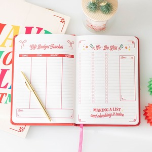 Christmas Notebook Planner - A5 by Kingsbury Gifts