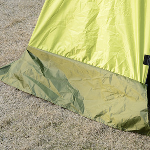 Outsunny Two Room Tunnel Tent with Porch for 4-8 Man - Yellow by Outsunny
