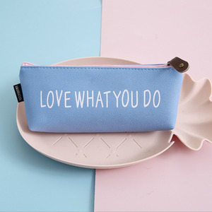 Love What You Do Pencil Case - Blue