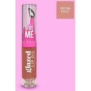 Glazed Lip Oil - Pecan Pout - Pecan Pout by Give Me Cosmetics