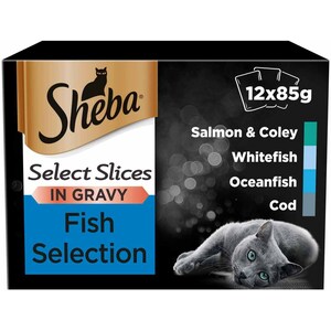 Sheba Select Slices in Gravy - Fish / 12 by Sheba