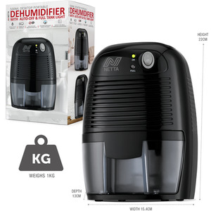 500ml Mini Dehumidifier by NETTA