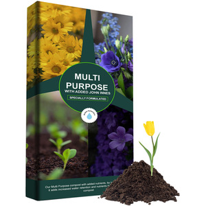 60 Litres John Innes Multi Purpose Compost Soil For Gardening - Brown by STORM TRADING GROUP