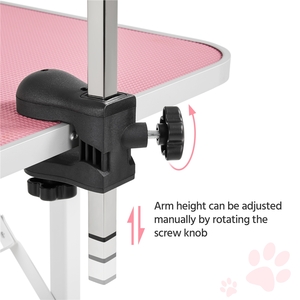 Dog Grooming Table with 2 Leashes by Yaheetech