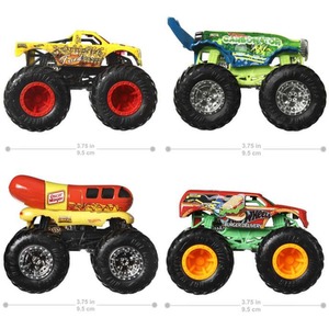 Hot Wheels Monster Trucks Set of 4 - multi by Hot Wheels