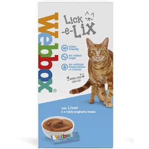 Pack of Webbox Lick-e-Lix - Liver by Webbox