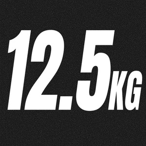 Phoenix Fitness Hex Dumbbell Pair - Black / 12.5kg by Phoenix Fitness