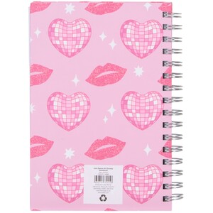 A5 Lets Dance Chunky Notebook - Pink