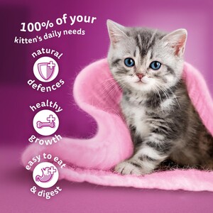 Whiskas Kitten Pouches in Jelly - Poultry Feast by Whiskas