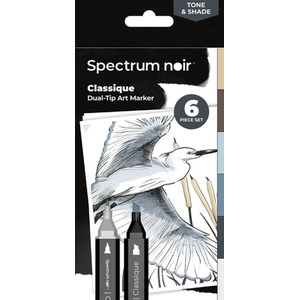 Spectrum Noir Classique 6 Pack - Tone Shade by Spectrum Noir