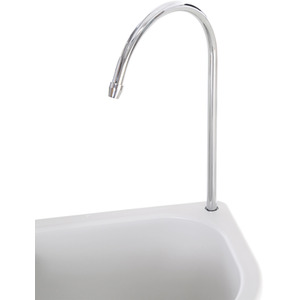 Outsunny Camping Sink With Towel Holder Soap Dispenser Hand Wash - Light Grey by Outsunny