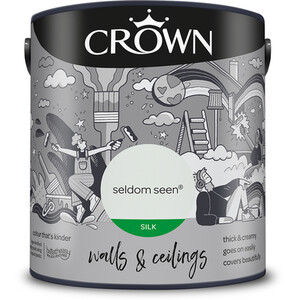 Crown Walls and Ceilings Silk Emulsion by Crown Paints