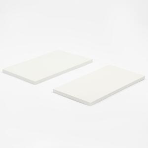 Pack Of Floating Shelves - White by OHS