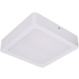 Lacey IP44 Integrated LED Square Flush Recessed Bathroom Ceiling Light - White by ValueLights