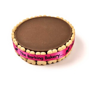 The Barking Bakery Carob Celebration Cake for Dogs by The Barking Bakery