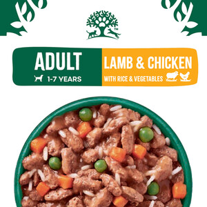 James Wellbeloved Adult Wet Dog Food in Gravy - Lamb and Chicken with Rice by James Wellbeloved