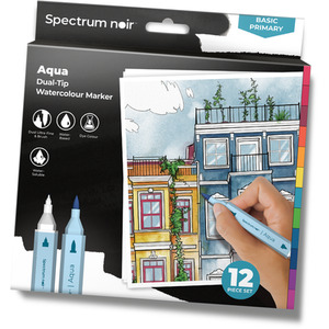 Spectrum Noir Aqua 12 Pack by Spectrum Noir