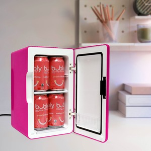 Koolatron Mini Fridge 6L CoolerWarmer - Pink by Koolatron