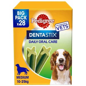 Pack of 28 Pedigree Dentastix Fresh - Medium by Pedigree