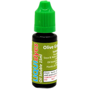 Premium Grade Liquid Candle and Resin Dye - Olive Green by LIQUIDyes