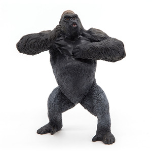 PAPO Wild Animal Kingdom Mountain Gorilla Toy Figure - Grey by PAPO