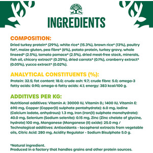 James Wellbeloved Hairball Turkey Adult Cat Food - Brown by James Wellbeloved