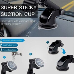 Universal Car Phone Holder Mount - Black