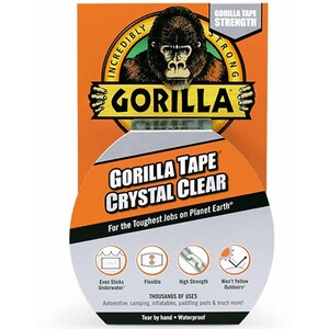 Gorilla Tape Crystal Clear by Gorilla
