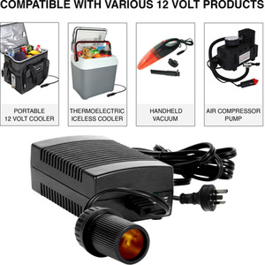 Koolatron AC22 220 Volt Ac Power Adapter - Black by Koolatron