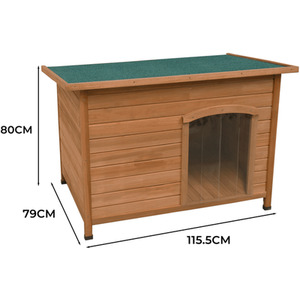 Dog Kennels - Brown / Large by Monster Shop